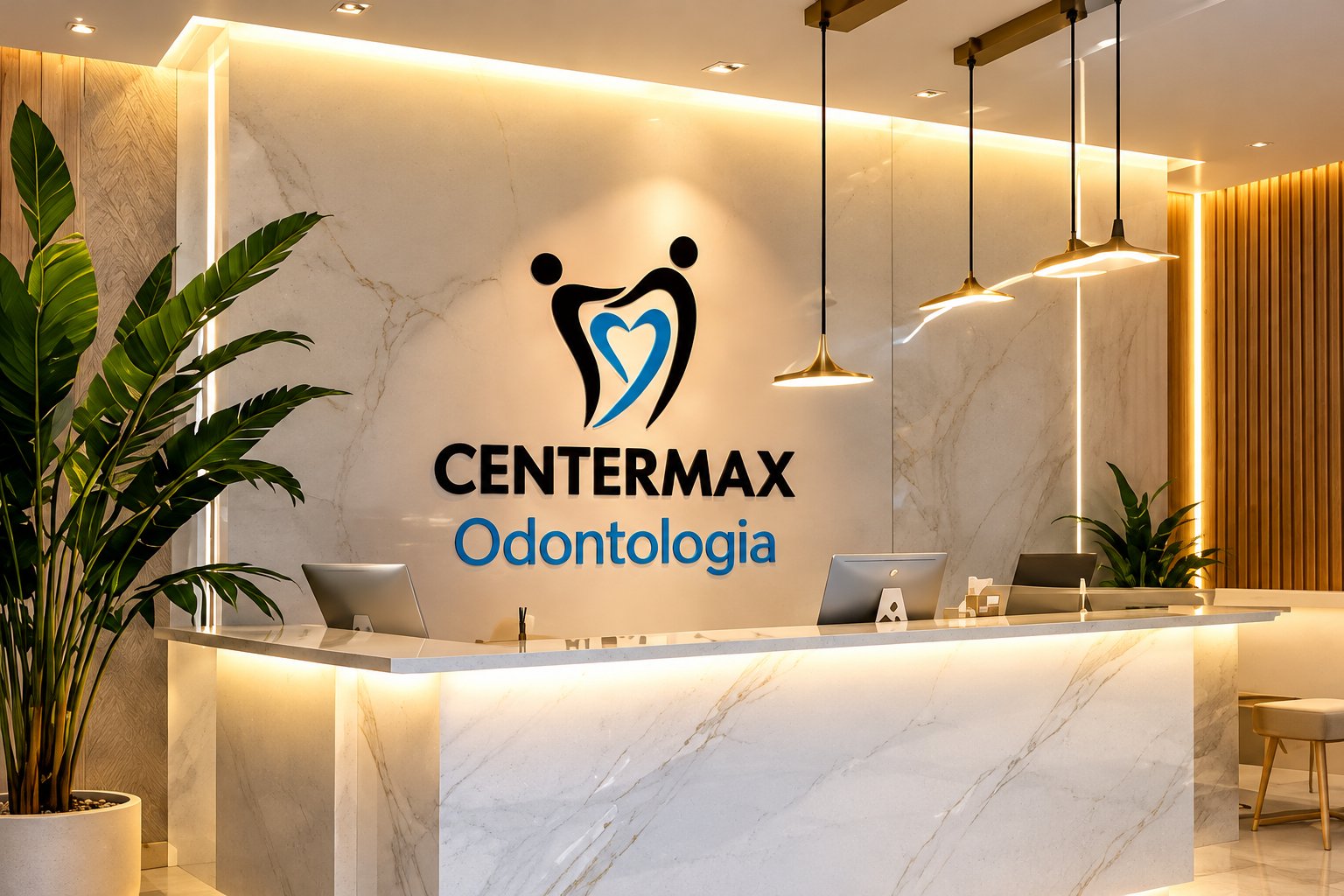 Recepção da Centermax Odontologia